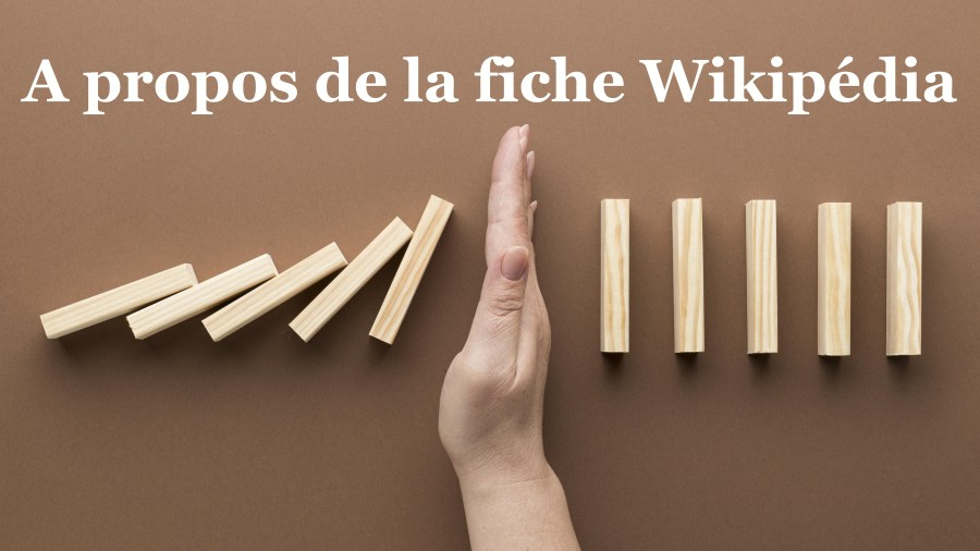 A propos de la fiche Wikipédia sur l’Alliance des Cœurs&nbsp;Unis